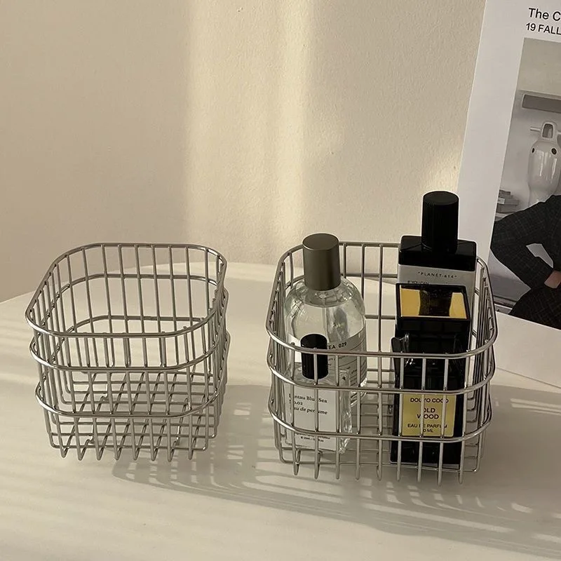 Metal Wire Storage Basket Desk - Compost Bin Countertop recension och pris