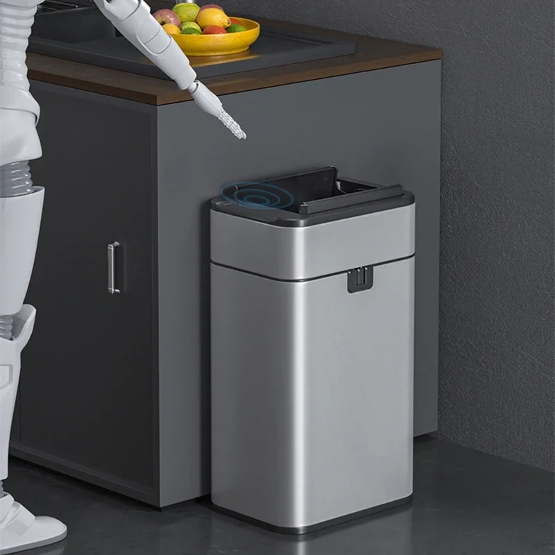 Stainless Steel Smart Trash Bi - Compost Bin Countertop recension och pris