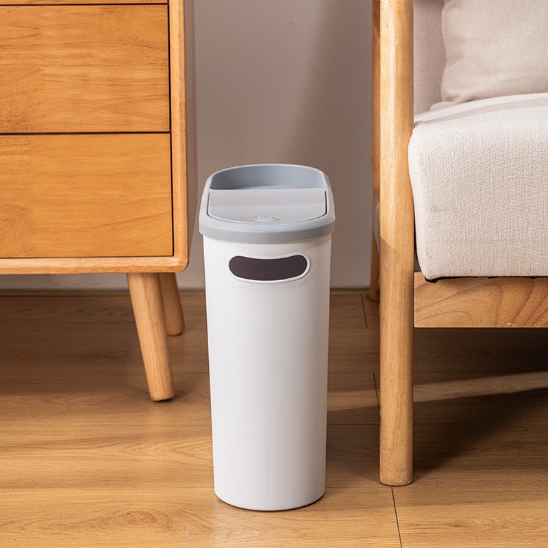 Press Type Slender Trash Can w - Compost Bin Countertop recension och pris