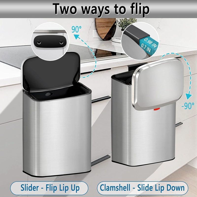 Hanging Kitchen Stainless-Stee - Compost Bin Countertop recension och pris