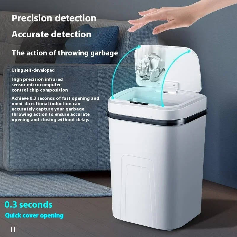 15L Smart Trash Can Automatic  - Compost Bin Countertop recension och pris
