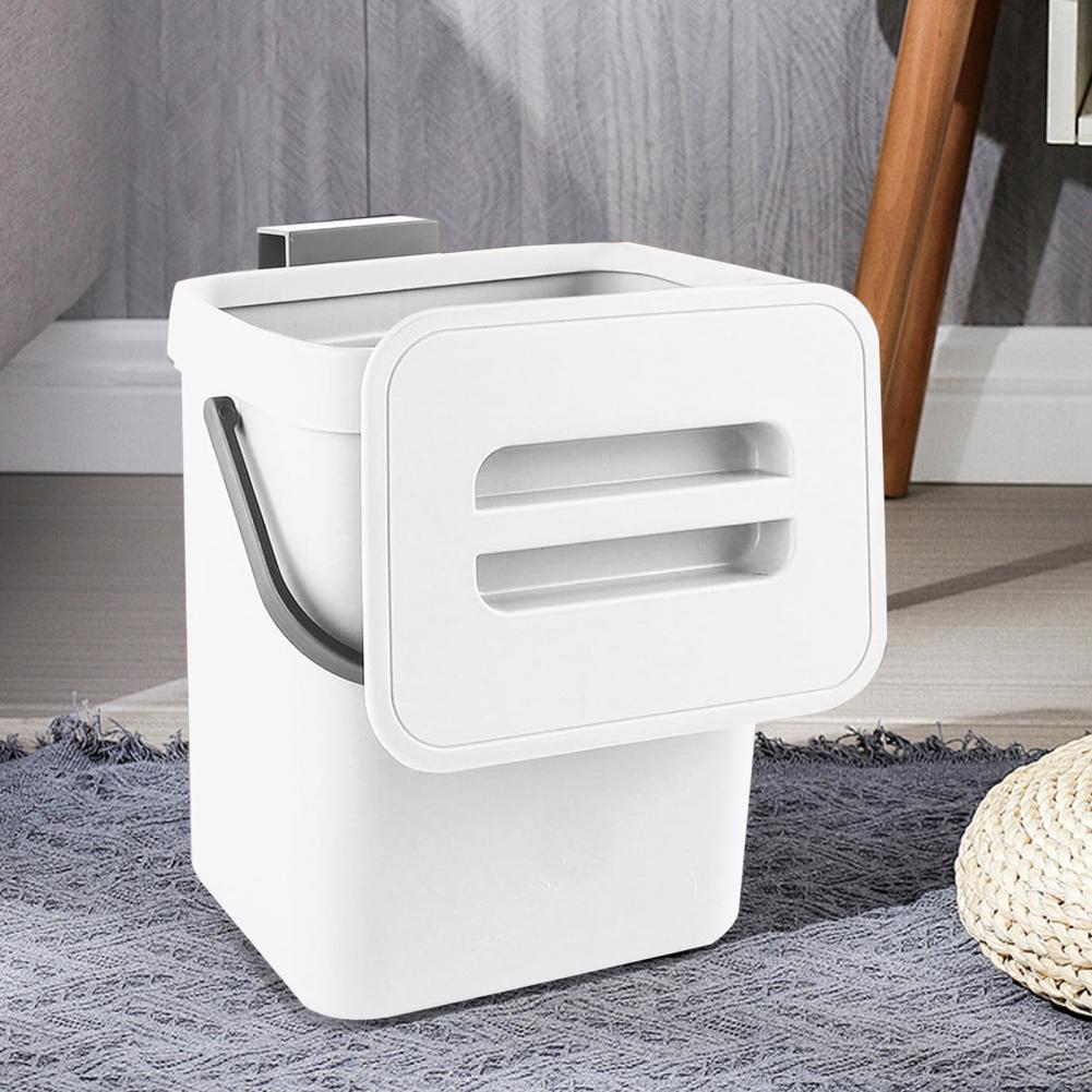 3/5 L Kitchen Trash Can Hangin - Compost Bin Countertop recension och pris