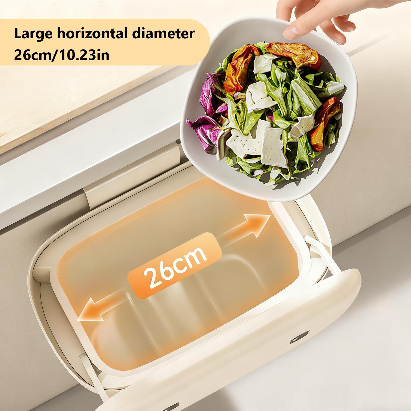 Kitchen Waste Bins Wall Garbag - Compost Bin Countertop recension och pris