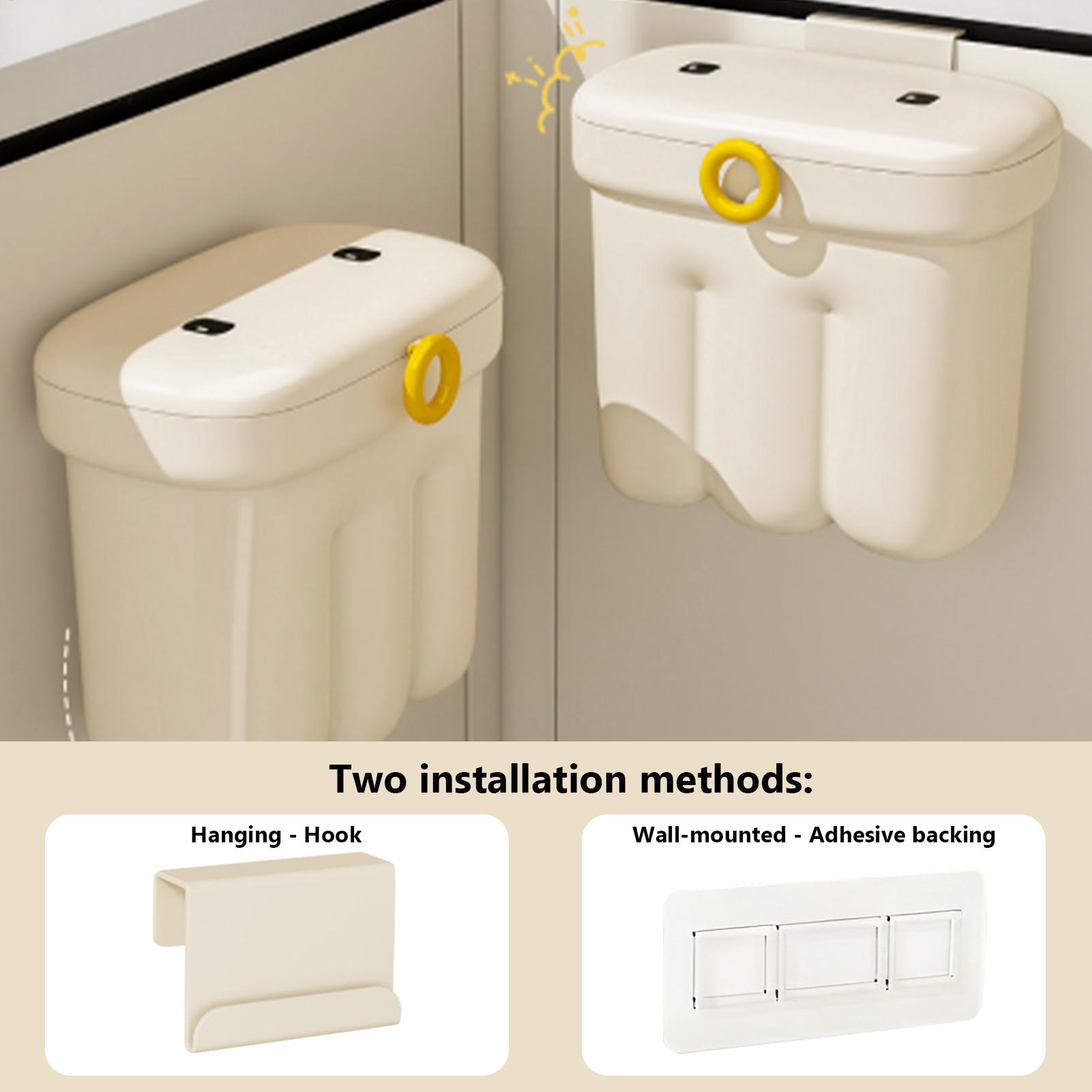 Kitchen Waste Bins Wall Garbag - Compost Bin Countertop recension och pris