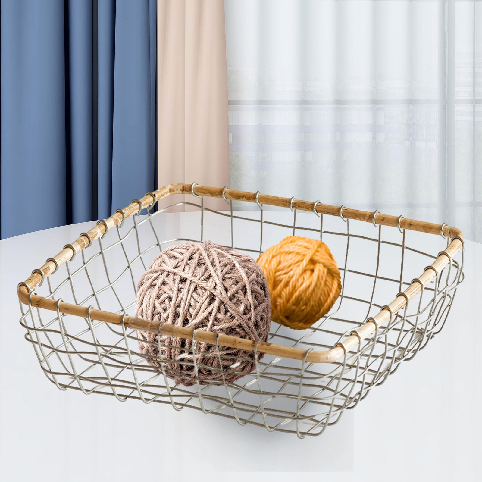 Fruit Basket Wire Basket Desk  - Compost Bin Countertop recension och pris