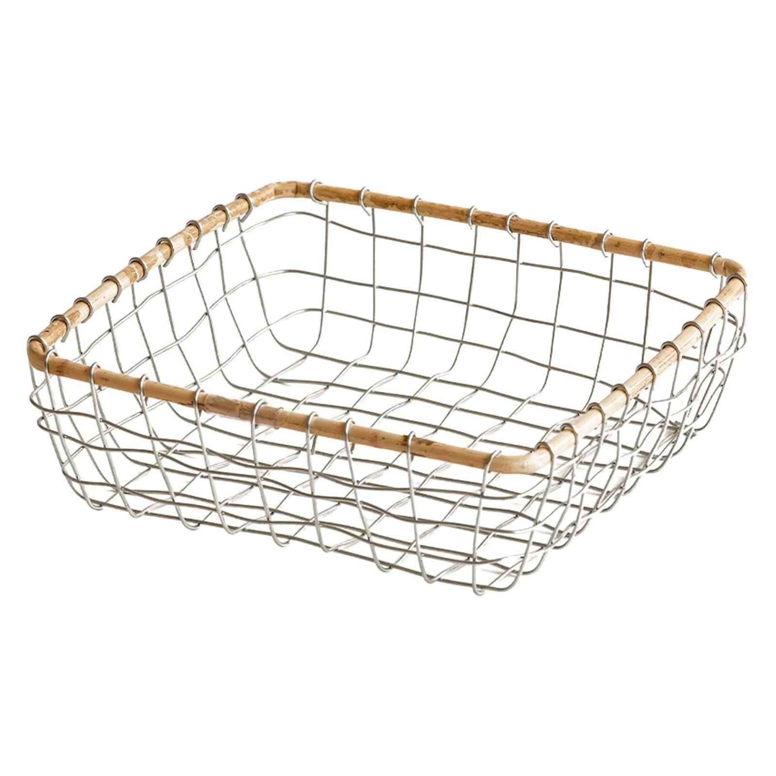 Fruit Basket Wire Basket Desk  - Compost Bin Countertop recension och pris
