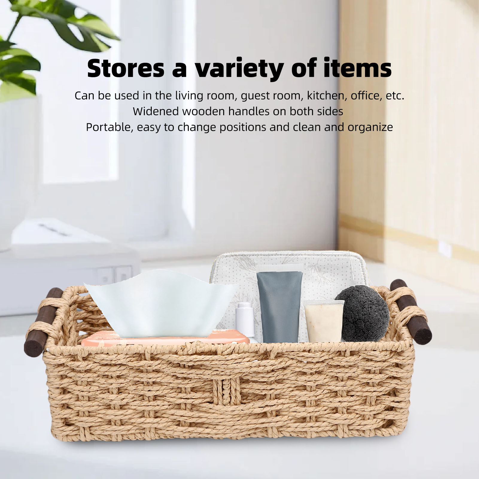 Toilet Paper Basket Handmade D - Compost Bin Countertop recension och pris